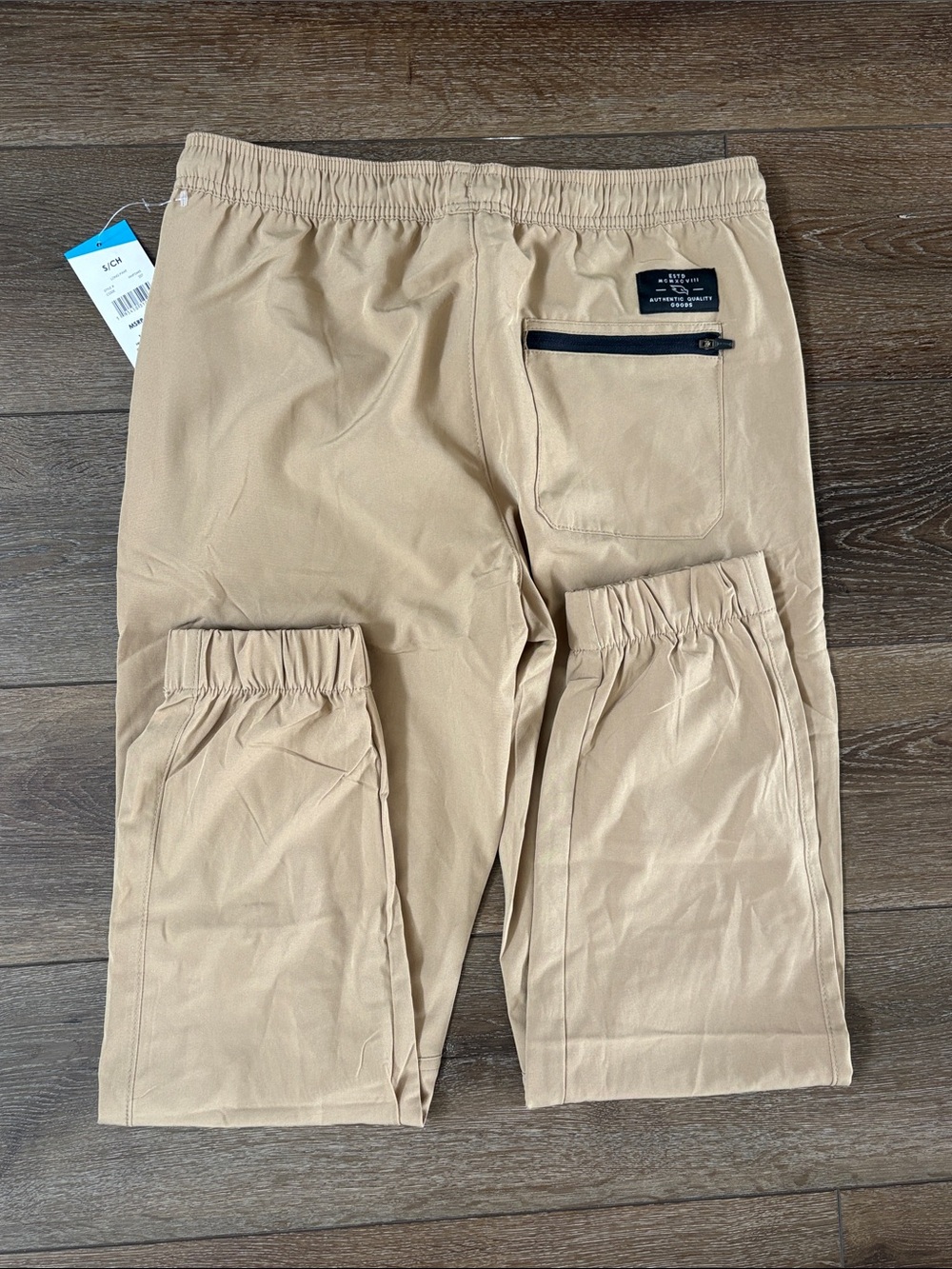 Tony Hawk Tan Drawstring Joggers